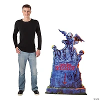 35 1/4" x 54" Beetlejuice™ Tombstone Cardboard Cutout Stand-Up