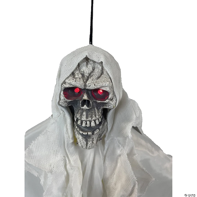 36" Hanging White Reaper Decoration