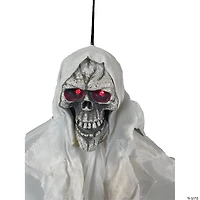 36" Hanging White Reaper Decoration