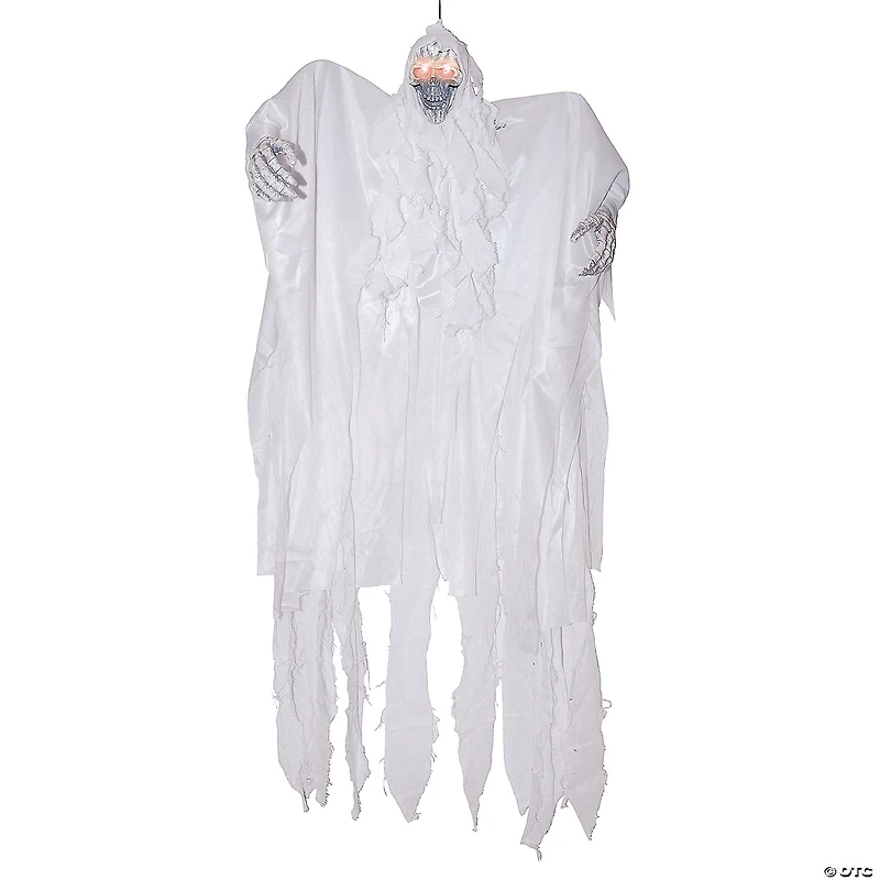 36" Hanging White Reaper Decoration