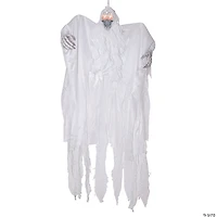 36" Hanging White Reaper Decoration