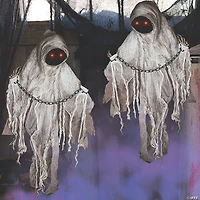 37" Faceless Spectre in Chains Halloween Decoration