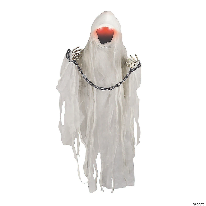 37" Faceless Spectre in Chains Halloween Decoration