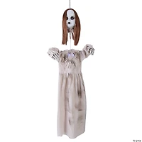 39 1/4" Hanging Girl Red-Haired Light-Up Doll with Separated Head