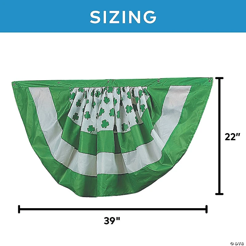 39" x 22" St. Patrick’s Day Bunting