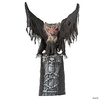 4 Ft. 9" Animated Light-Up Gargoyle Halloween Decoration
