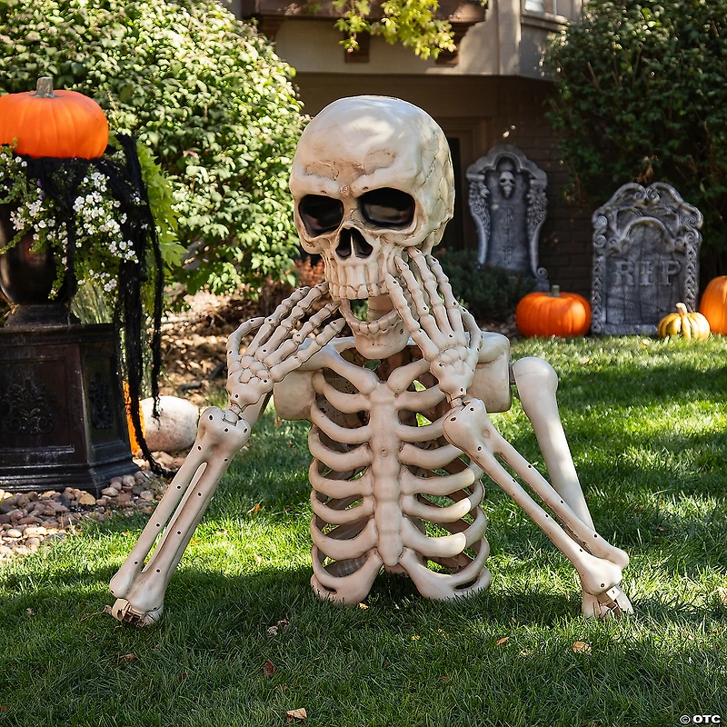 4 Ft. Posable Skeleton Grave Breaker™ Halloween Decoration