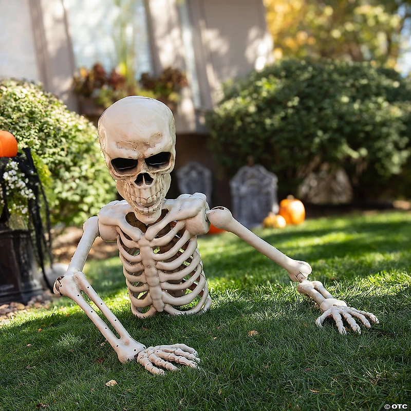 4 Ft. Posable Skeleton Grave Breaker™ Halloween Decoration