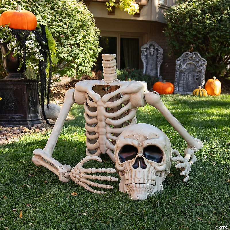 4 Ft. Posable Skeleton Grave Breaker™ Halloween Decoration