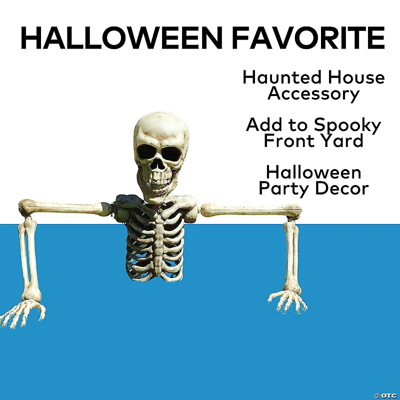 4 Ft. Posable Skeleton Grave Breaker™ Halloween Decoration