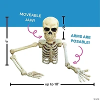 4 Ft. Posable Skeleton Grave Breaker™ Halloween Decoration