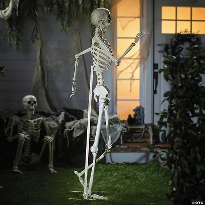43" Metal Pose-N-Stay Skeleton Stand Accessory