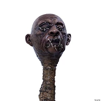 47" Ghoulish Productions Shrunken Head Tzantza Staff Costume Accessory