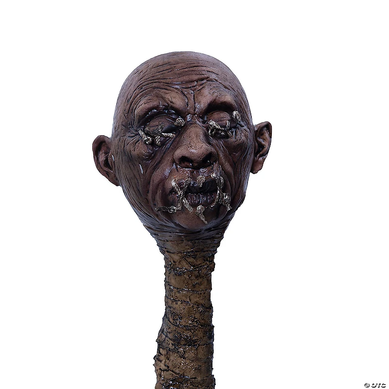 47" Ghoulish Productions Shrunken Head Tzantza Staff Costume Accessory