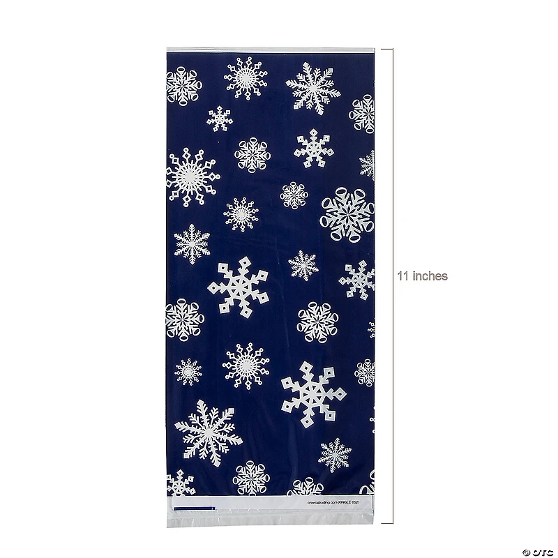 5 1/2" x 11" Mega Bulk 240 Pc. Christmas Cellophane Bag Assortment