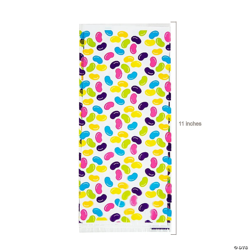 5 1/4" x 11" Easter Print Cellophane Treat Bags - 12 Pc.