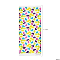 5 1/4" x 11" Easter Print Cellophane Treat Bags - 12 Pc.