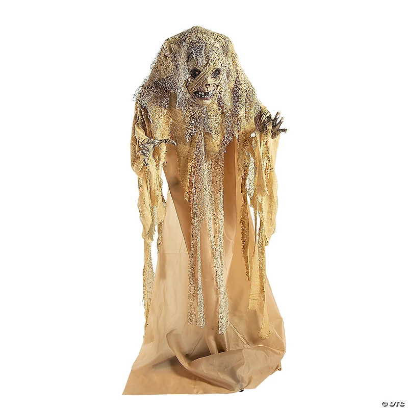 5' Animated Shaking Mummy Standing Halloween Decoration