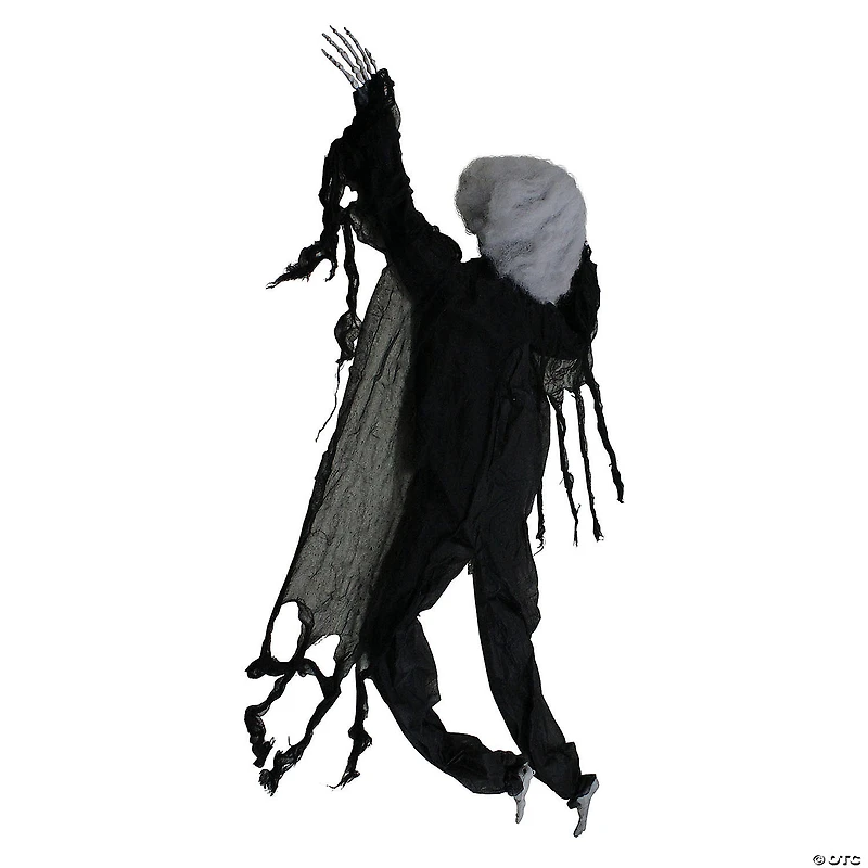 5' Creepy Climbing Dead Zombie Halloween Window Decor