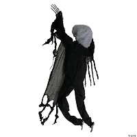 5' Creepy Climbing Dead Zombie Halloween Window Decor