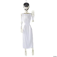 5 Ft. 4" Standing Monster Skeleton Halloween Decoration