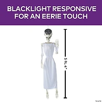 5 Ft. 4" Standing Monster Skeleton Halloween Decoration