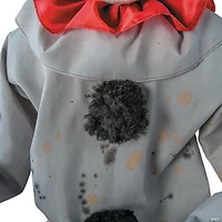 5 Ft. 8 3/4" Animated Standing Clown with Baseball Bat Halloween Decoration