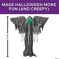 5 Ft. 8" Reaper with Animated Wings Halloween Decoration