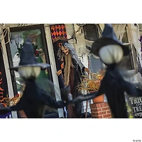 5 Ft. Animated Standing Witch Halloween Decoration
