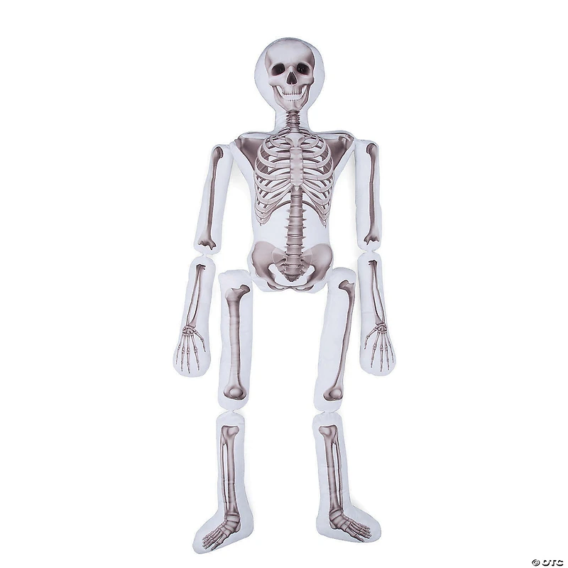 5 Ft. Halloween Stuffed Skeleton Pillow Halloween Decoration