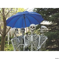 5 Ft. Life Size Posable Skeleton Halloween Decoration