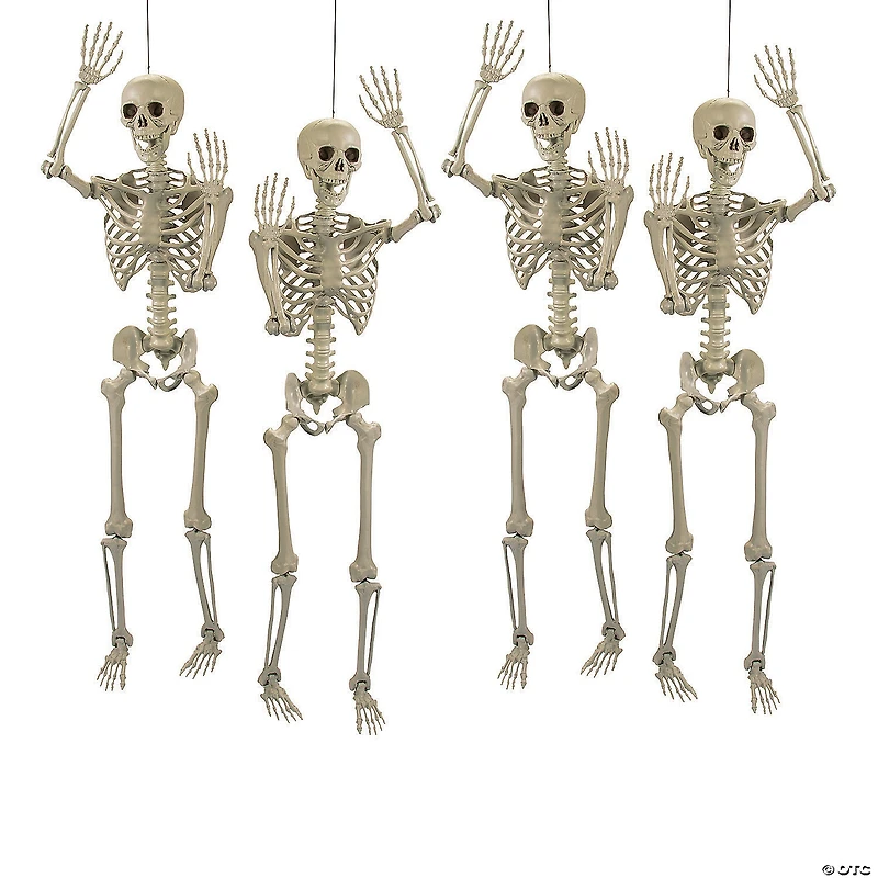 5 Ft. Life Size Posable Skeleton Halloween Decoration