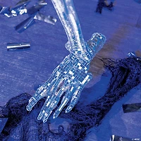 5 Ft. Posable Disco Skeleton Halloween Decoration