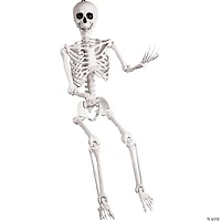 5 Ft. Skeleton Pose & Hold Halloween Decoration