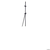 5 Ft. Skeleton Stand Halloween Decoration Display