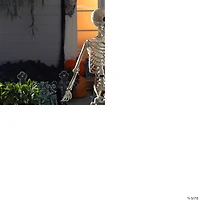 5 Ft. Skeleton Stand Halloween Decoration Display