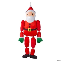 5 Ft. Stuffed Santa Christmas Decoration