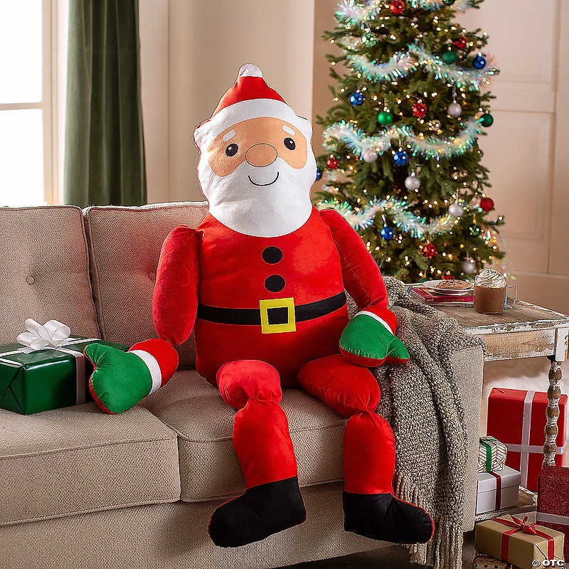 5 Ft. Stuffed Santa Christmas Decoration