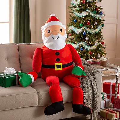 5 Ft. Stuffed Santa Christmas Decoration