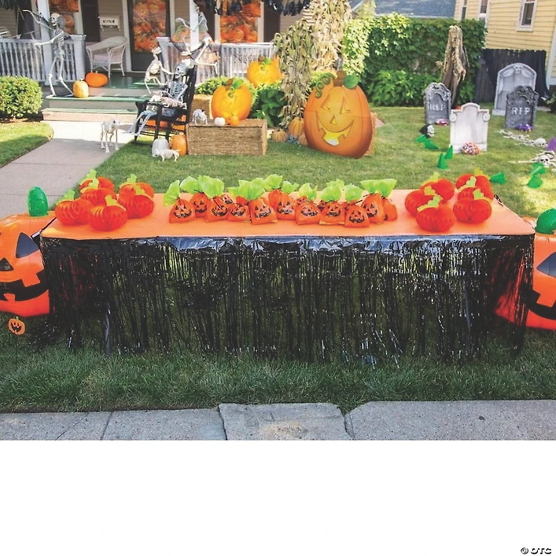 5" x 11 1/2" Bulk 50 Pc. Halloween Jack-O’-Lantern Cellophane Bags