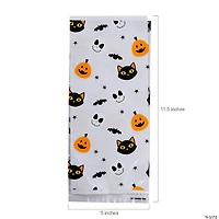5" x 11 1/2" Halloween Character Cellophane Bags - 12 Pc.