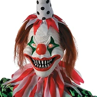 51 1/2" Animated Standing Clown with Polka Dot Balloon Halloween Decoration