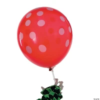 51 1/2" Animated Standing Clown with Polka Dot Balloon Halloween Decoration