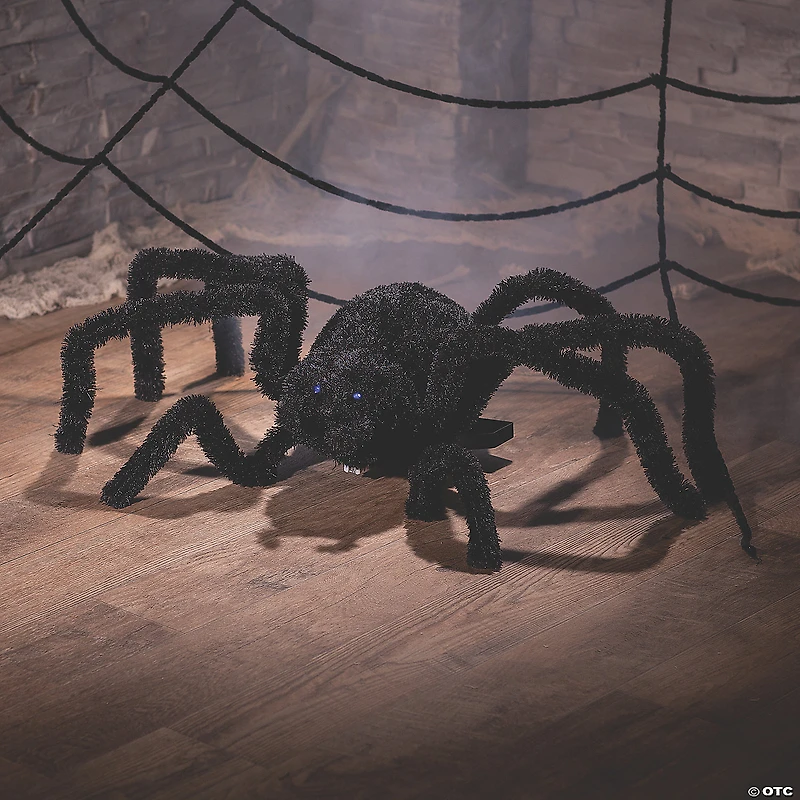 52" Animated Large Spider Halloween Decoration