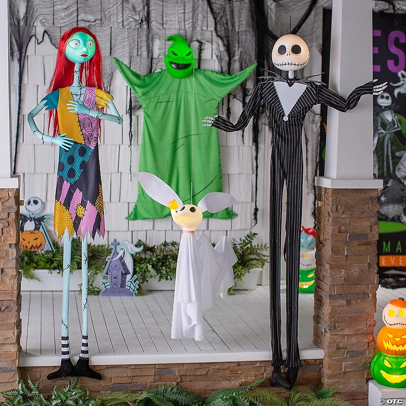 52" The Nightmare Before Christmas™ Light-Up Oogie Boogie Halloween Decoration with Sound
