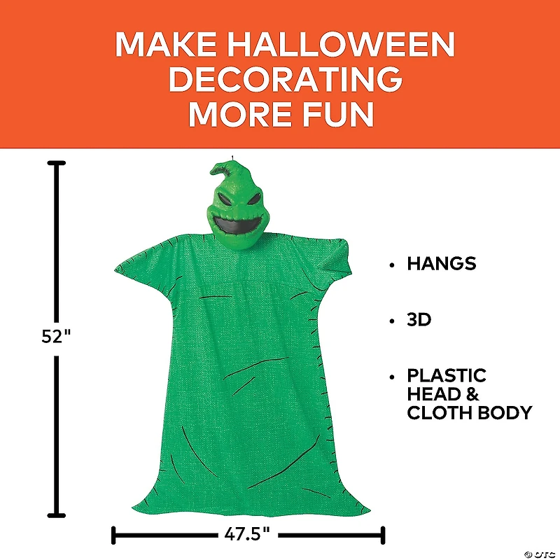 52" The Nightmare Before Christmas™ Oogie Boogie Hanging Halloween Decoration