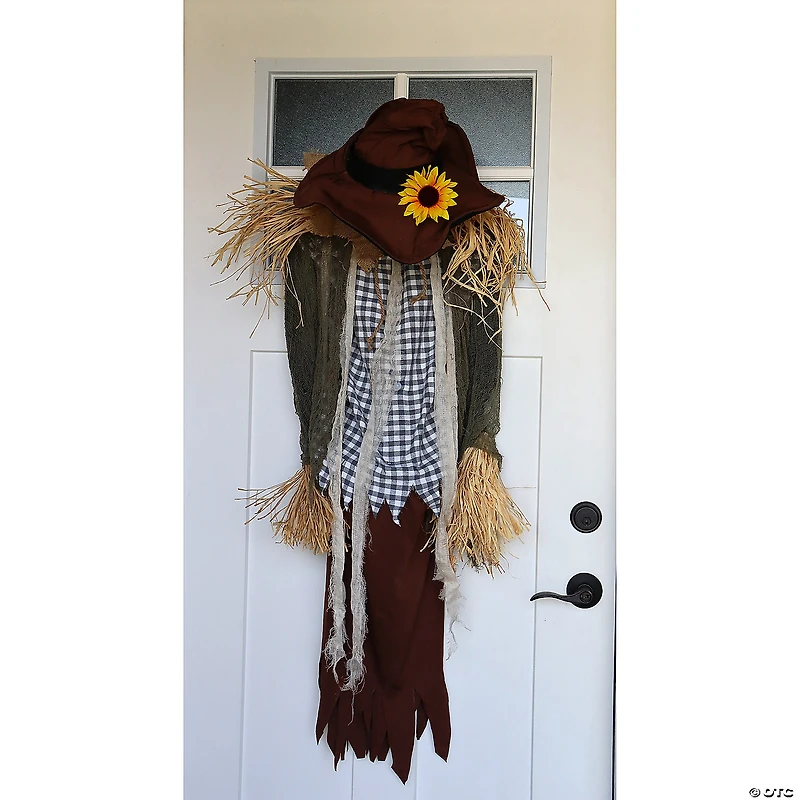 53" Animated Hanging Surprise Scarecrow Decoration