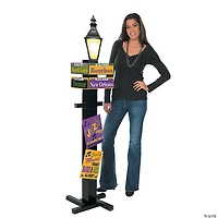 56" Mardi Gras Directional Sign Cardboard Stand-Up