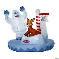 57" Blow-Up Inflatable Rudolph