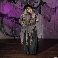59" x 54" Floating Witch Halloween Decoration